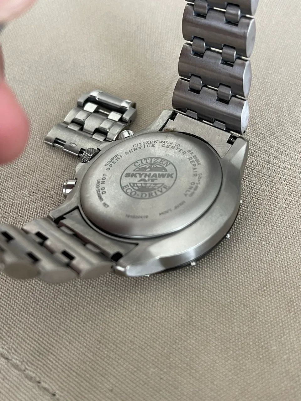 Citizen Eco-Drive Promaster Skyhawk A-T Titanium, código de referência JY0010-50E - Foto 2