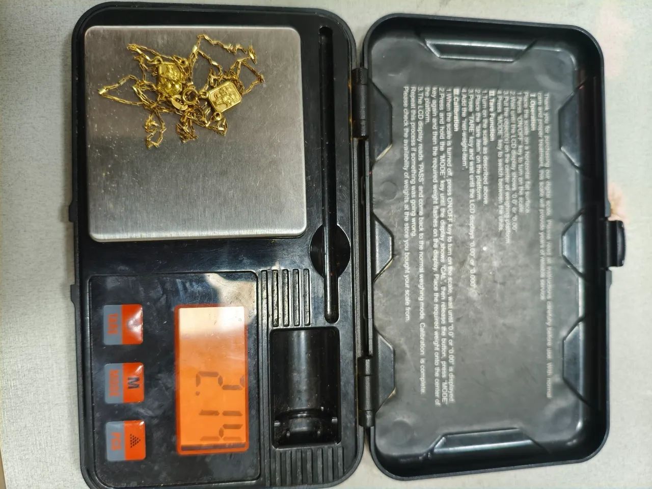 Escapulário Ouro 18K 2.14g - Foto 2