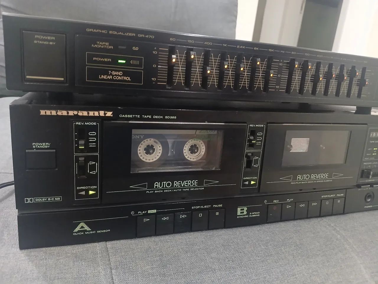Tape deck marantz,  leia o anuncio  - Foto 3