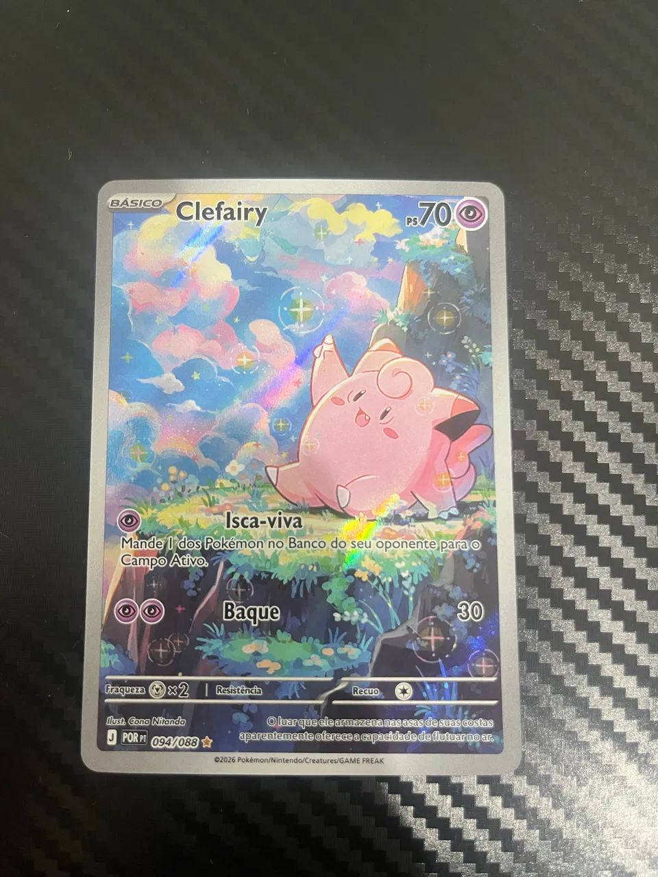 Clefairy full art(equilíbrio perfeito)