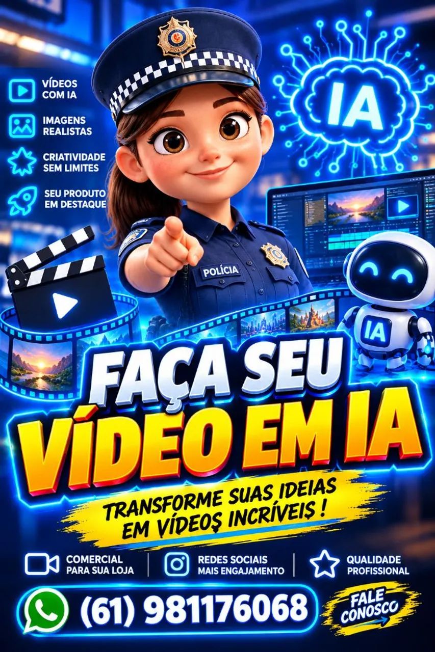 Faço Vídeos de IA a partir de 50