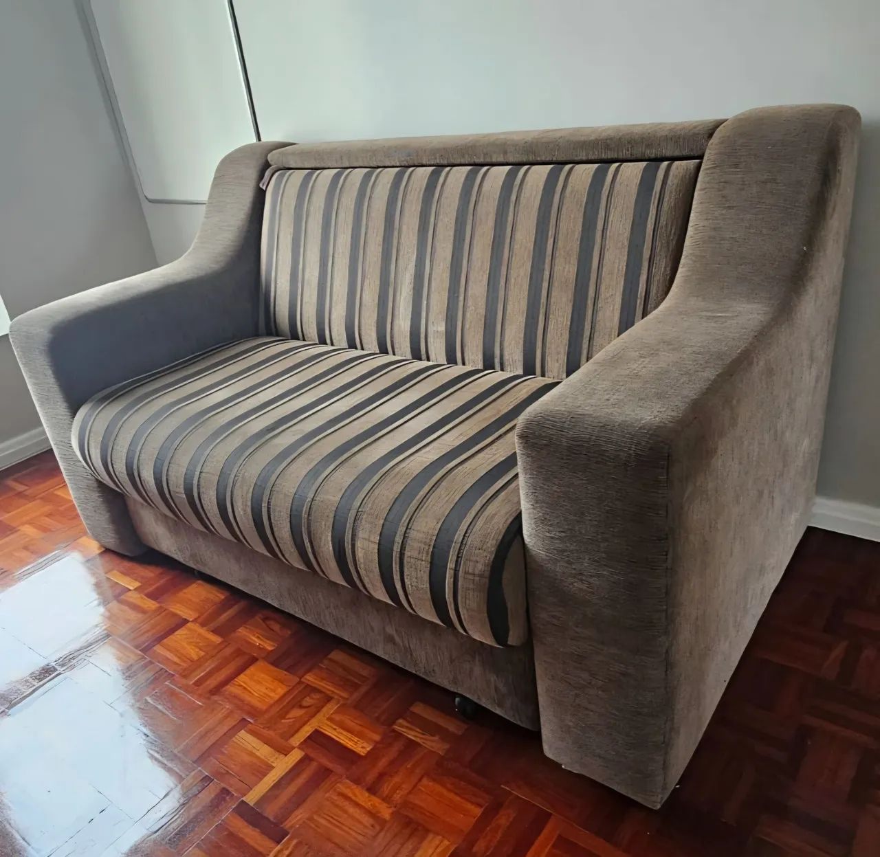 SOFÁ CAMA CASAL COM BAÚ  - Foto 2