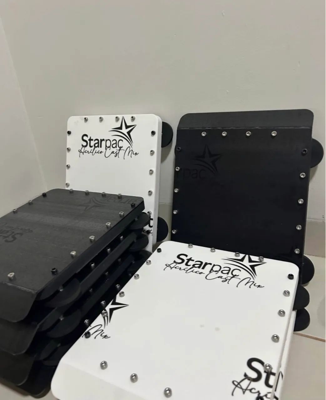 Suporte Slim de Teto (case slim externa) para starlink mini
