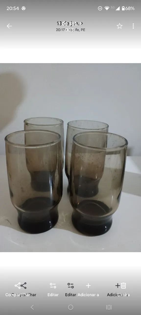 Copos de água  - Foto 2