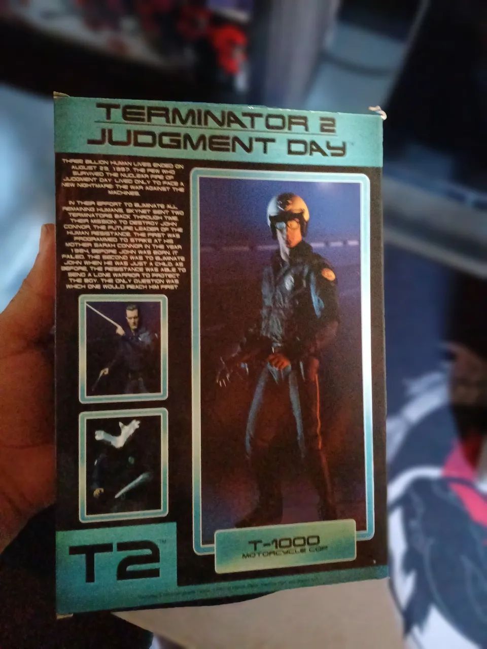 Neca terminator t1000 motocicle cop novo  - Foto 2