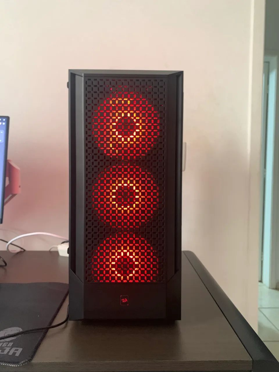 Computador gamer recém montado