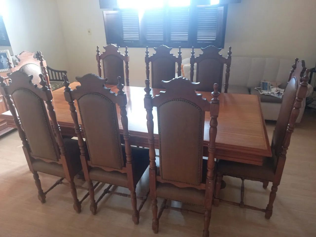 Mesa de jantar com 8 cadeiras  - Foto 3