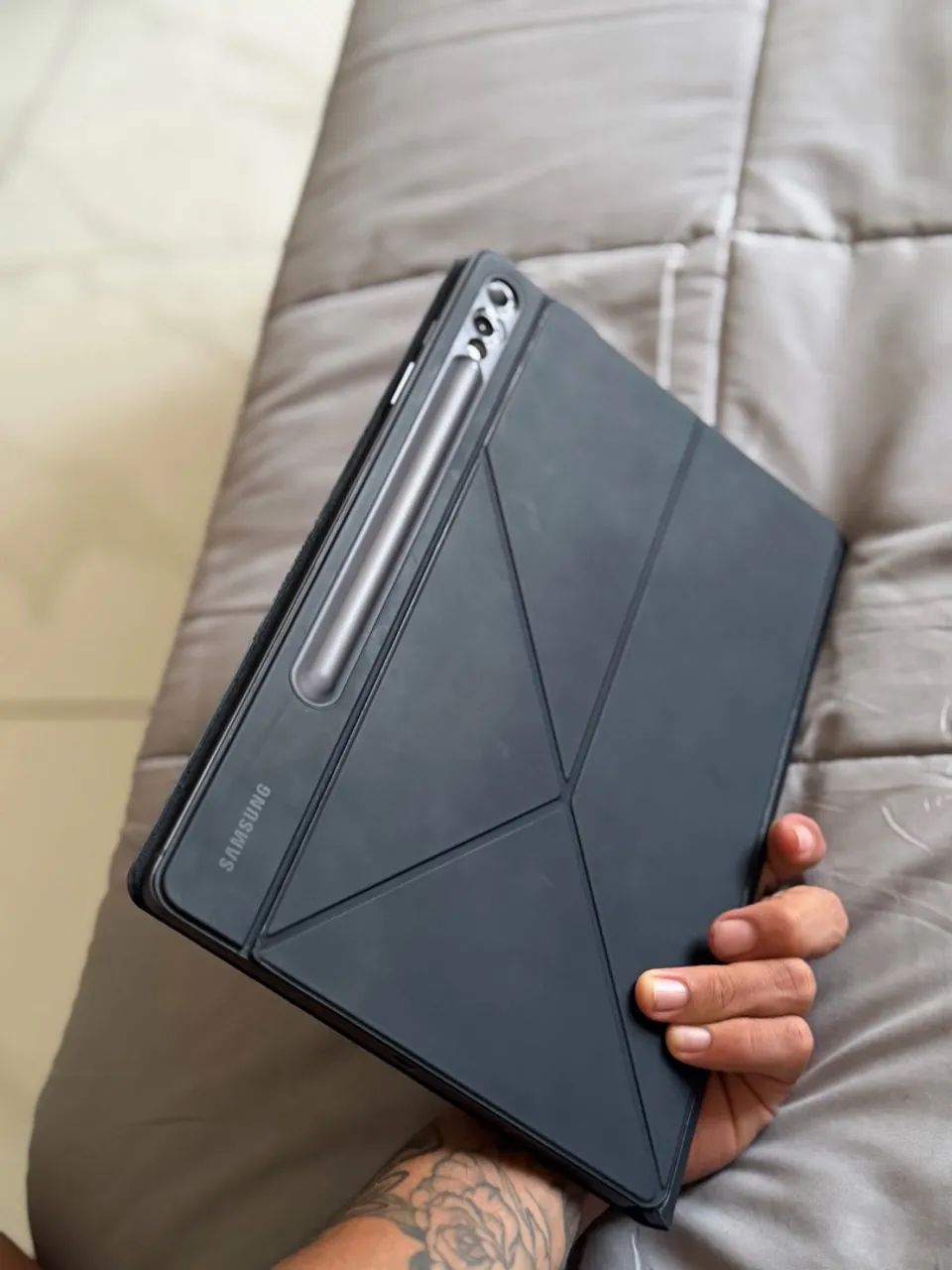 Samsung Tab S9 Fe plus - com capa e caneta  - Foto 5