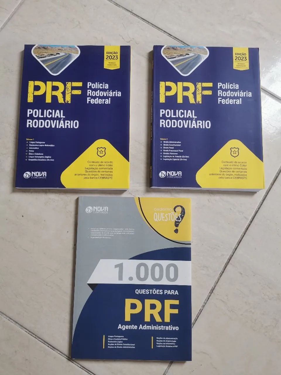 Kit apostilas para concurso PRF
