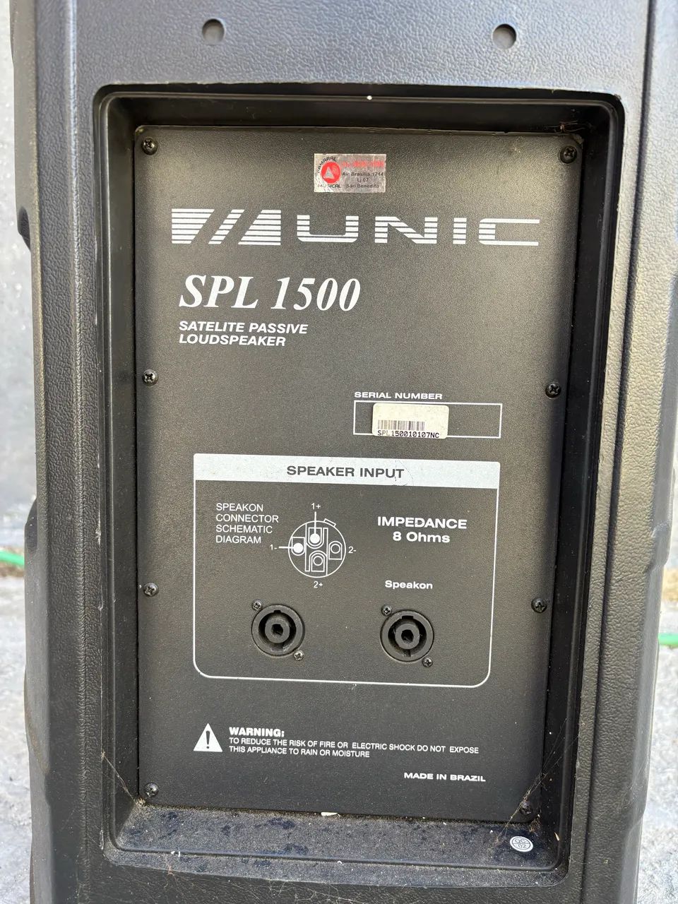 Caixa Passiva Unic 1500 Spl  - Foto 2