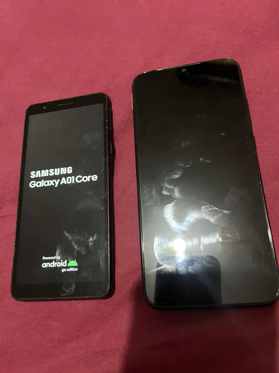 Redmi Note8 + Galaxy A01