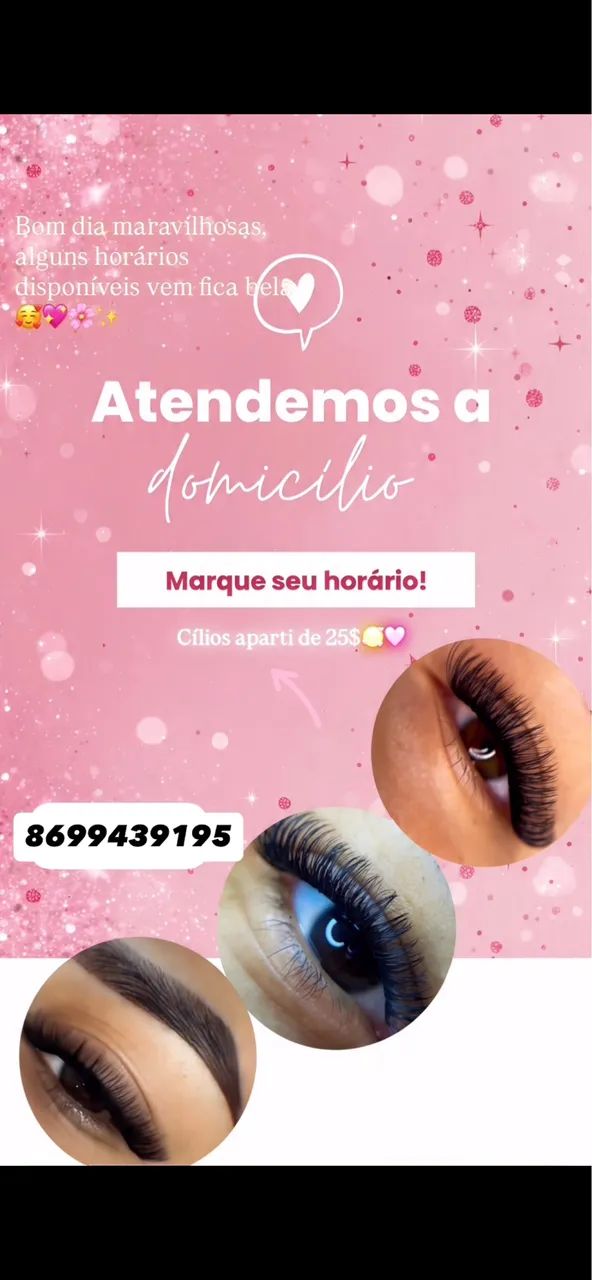 Cílios a domicílio aparti de 25,00$ - Foto 3
