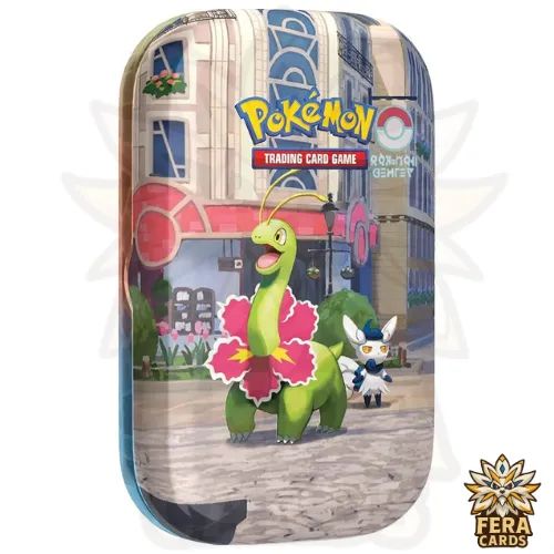 Kit 5 Mini Lata Lumiose City - Pokémon TCG - Foto 4
