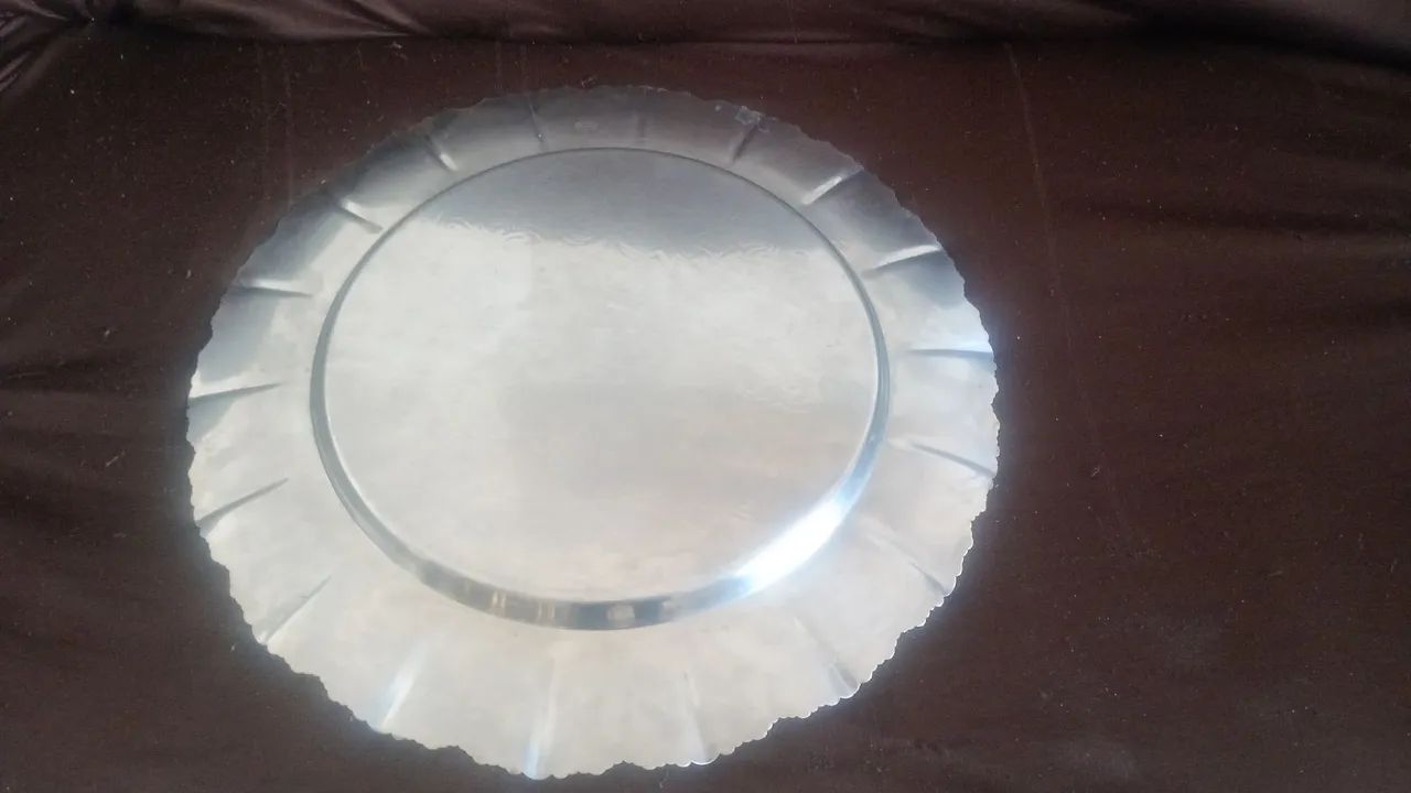 Bandeja antiga inox - Foto 3