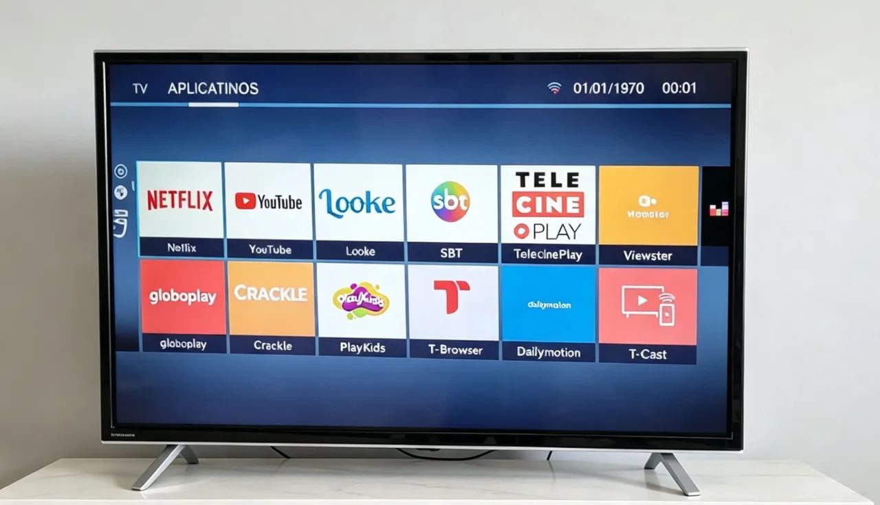 Tv smart funcionando perfeitamente 