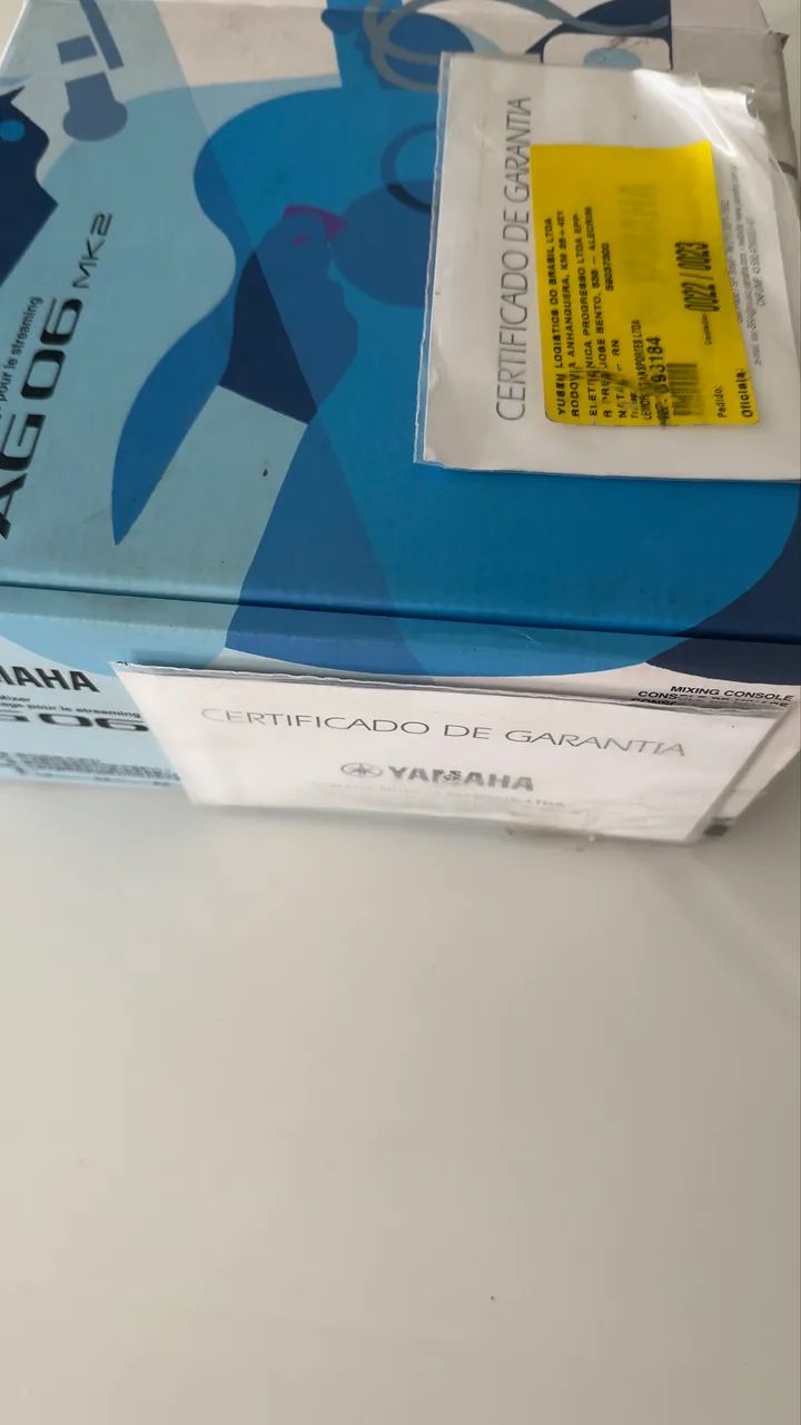 Mesa de som e interface de áudio yamaha AG06 - Foto 3