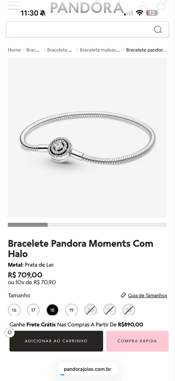 Pulseira PANDORA Original  - Foto 3