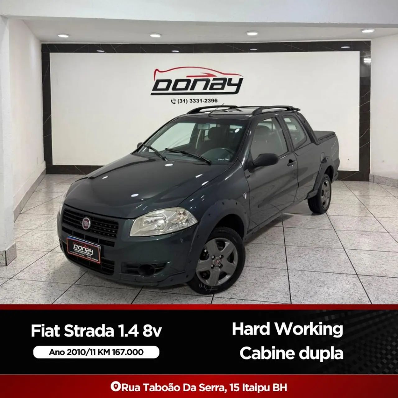 Fiat Strada Working 1.4 MPI Fire Flex 8V CD 2011