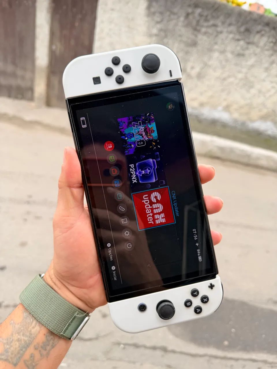 Nintendo switch oled desbloqueado 