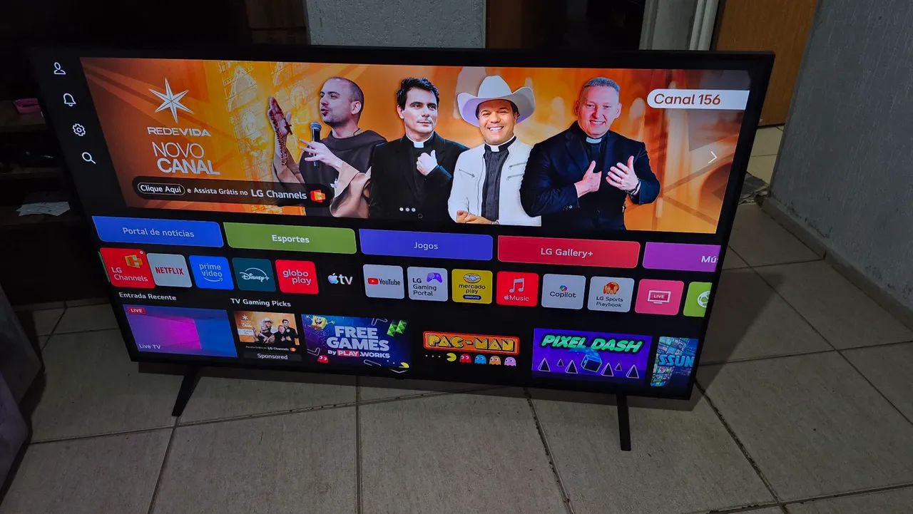Tv smart 55 4K LG ThinQ AI impecável  - Foto 2