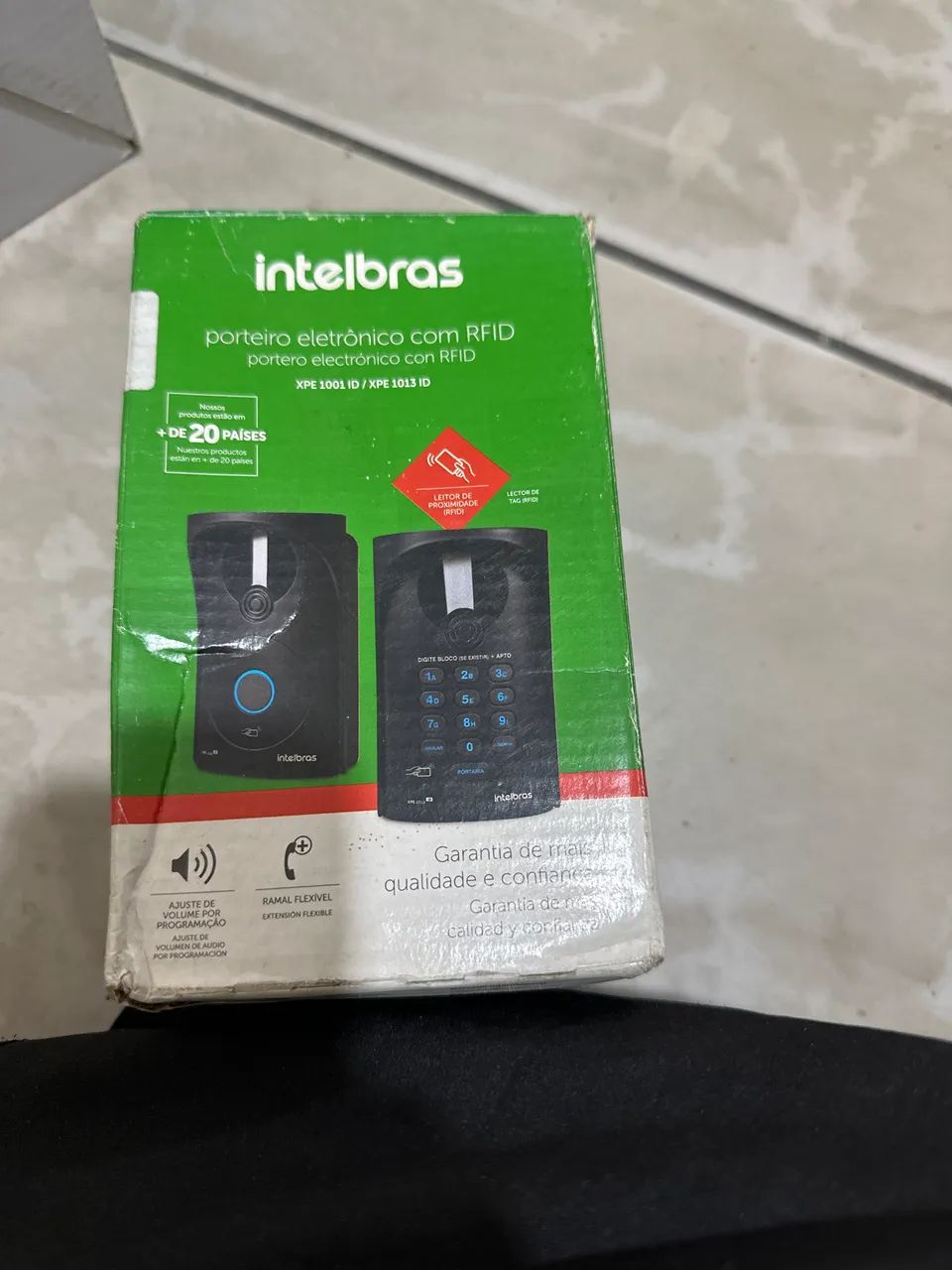 Porteiro eletrônico RFID