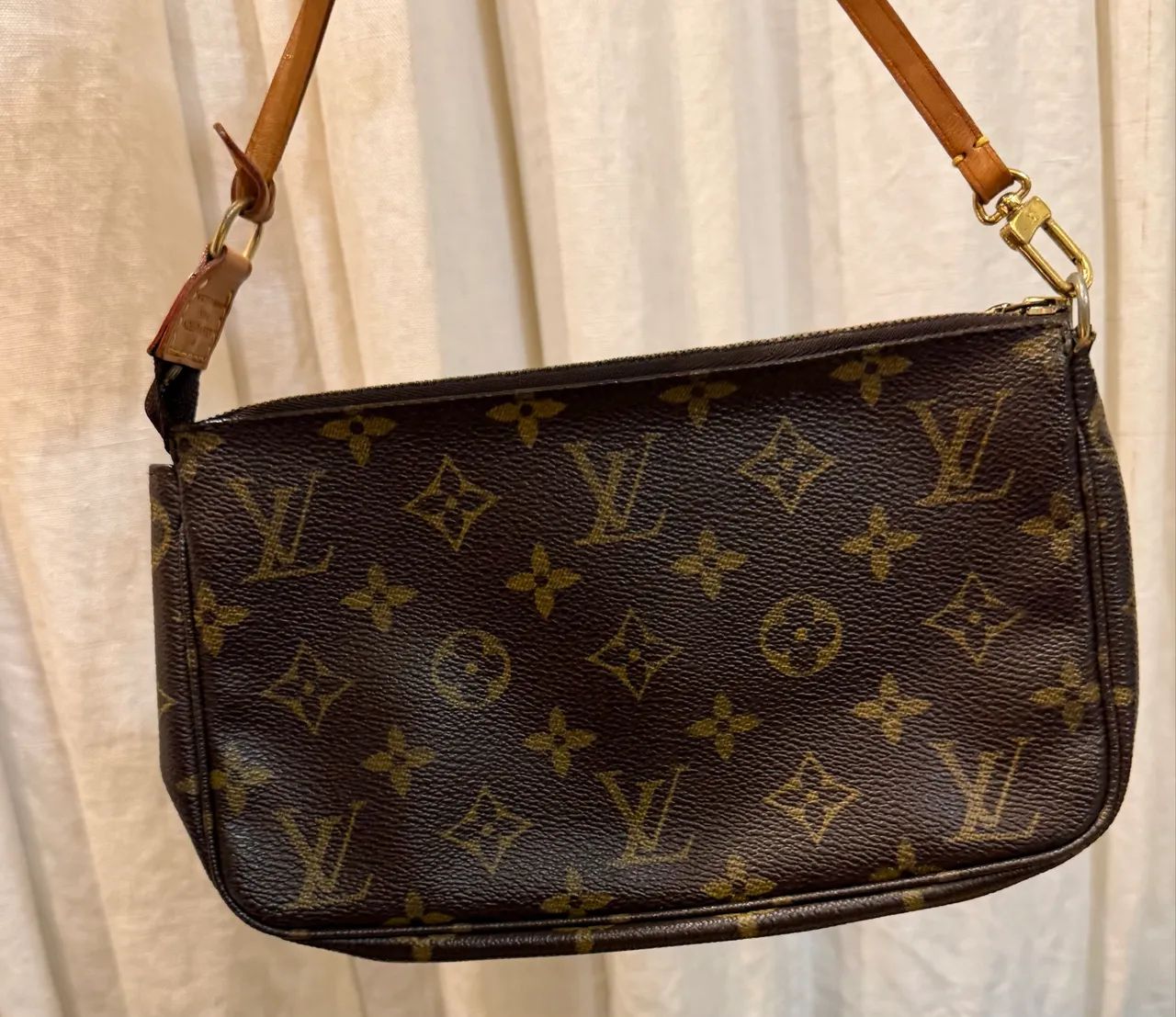 Bolsa Louis Vuitton Pochette Accessoires Original Monogram 2002 - Foto 5