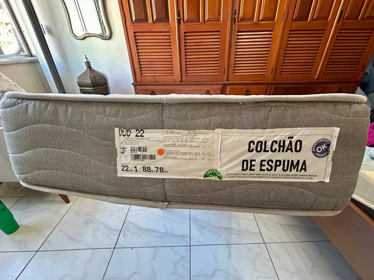 Colchão Euroflex  duo 22 - Solteiro  - Foto 2