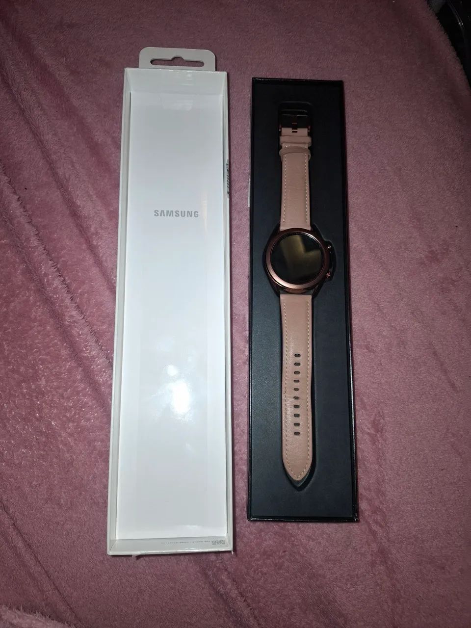 Relógio smartwatch Samsung watch 3 na caixa
