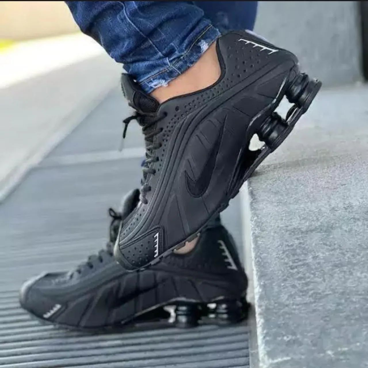 Tênis Nike shox 4 mola  - Foto 5