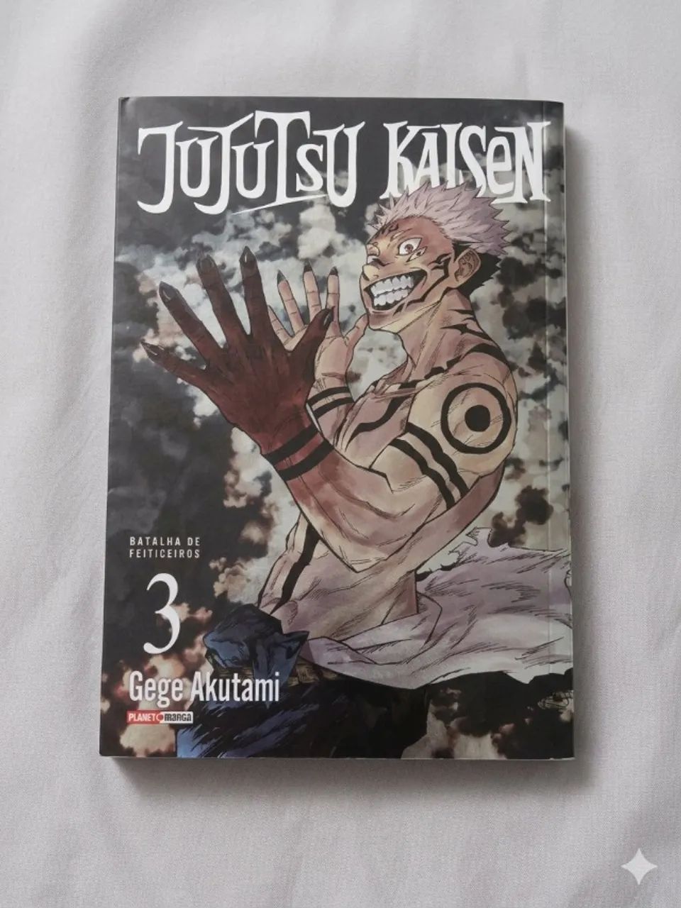 Jujutsu Kaisen Vol. 3 Capa Variante Cromada