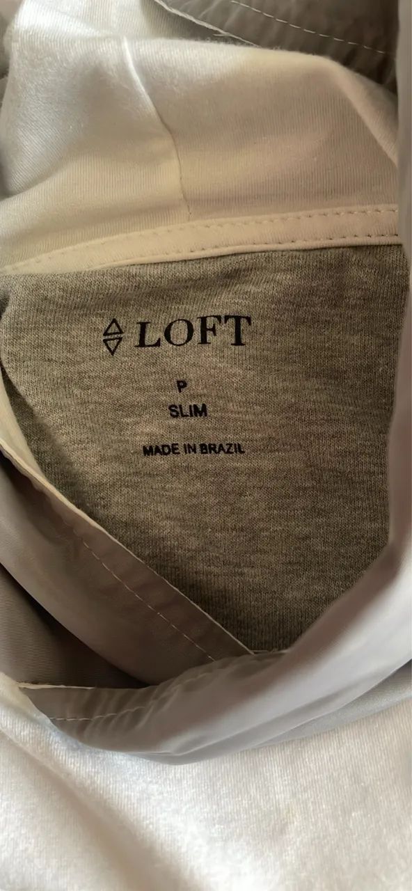 Blusa esporte masculina loft P impecável  - Foto 4
