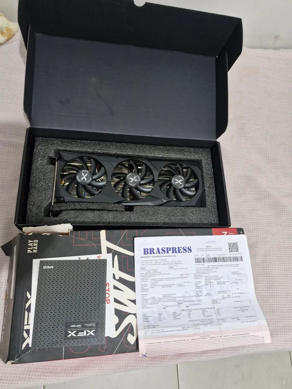 Placa de vídeo AMD Radeon RX 6700 XT! Com 12GB de memória. - Foto 4