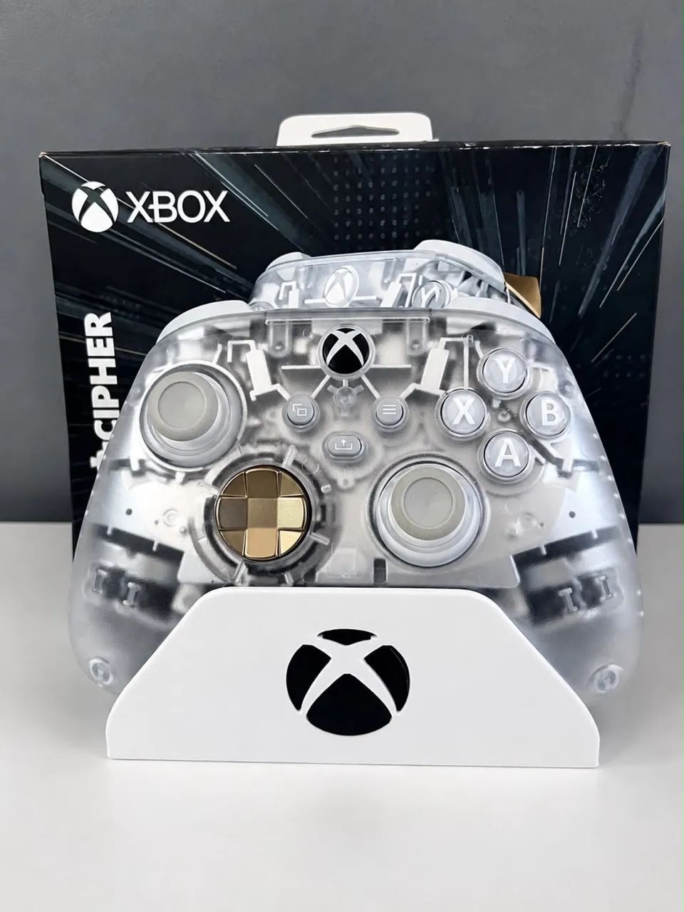 Controle Xbox Ghost Cipher Original 