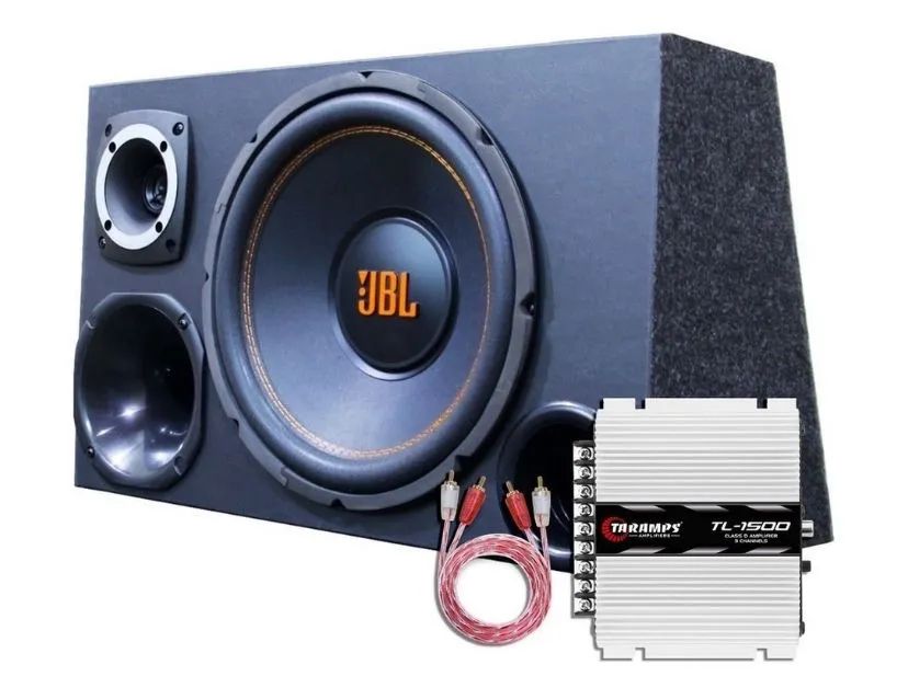 Caixa Trio JBL Completa - Montada com Módulo - Foto 3