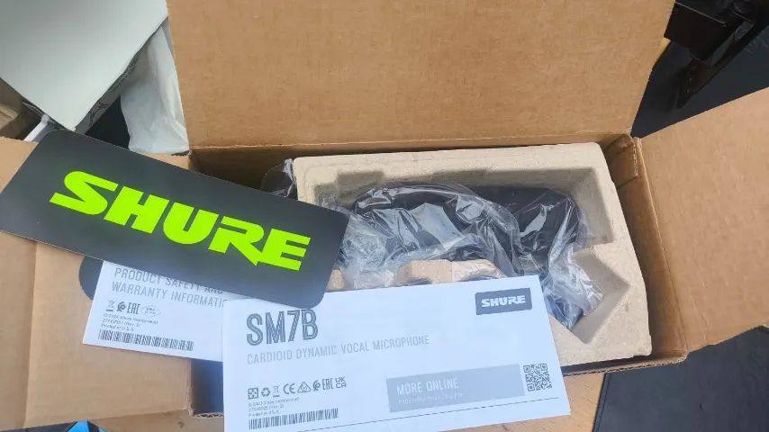 MICROFONE SHURE SMB7 NOVO  - Foto 3