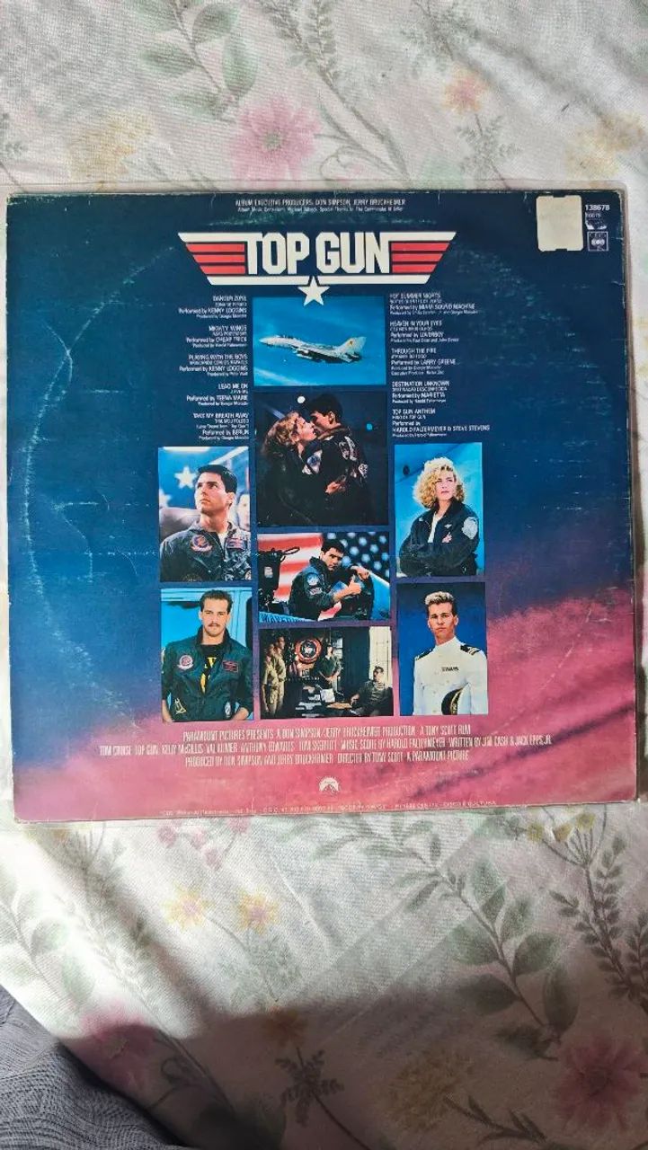 Disco Vinil Top Gun - Ases Indomáveis - Frete grátis  - Foto 4
