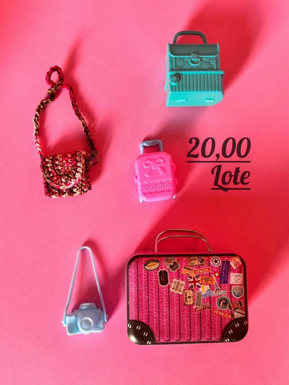Miniaturas e itens Barbie