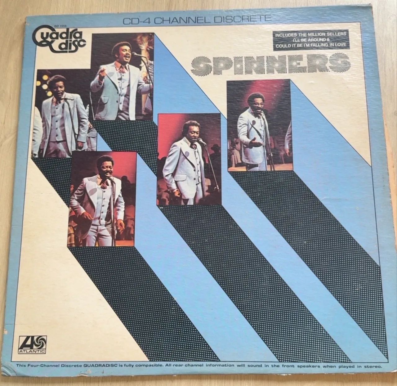 The Spinners - Spinners | Atlantic Quadradisc CD-4 QD 7256 | 1973