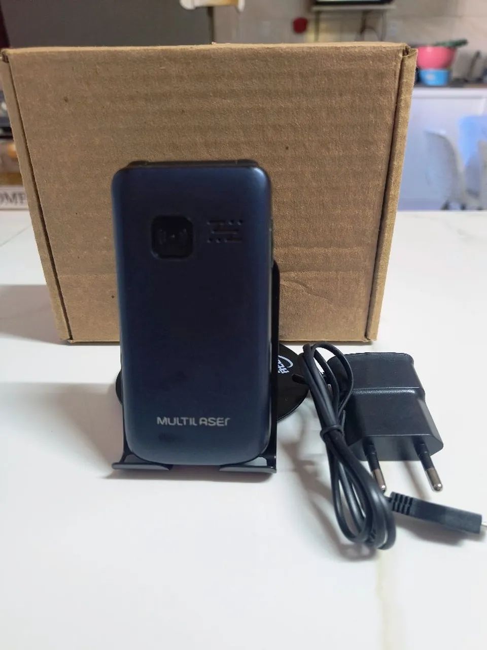 Celular Multilaser Flip Azul  - Foto 4
