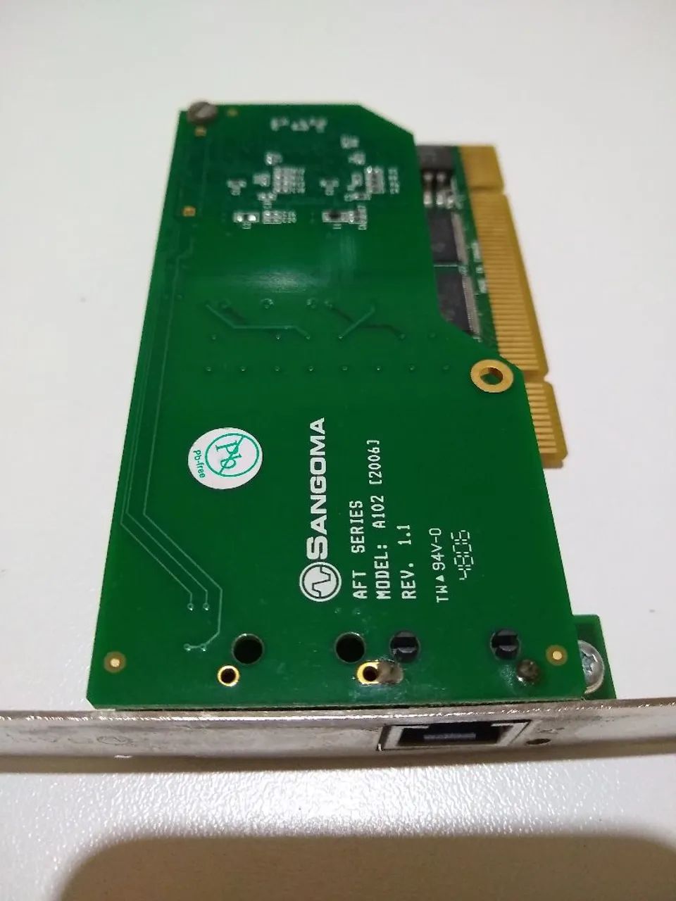 Placa De Telefonia Digital Sangoma AFT A102 Dual E1 T1 PCI