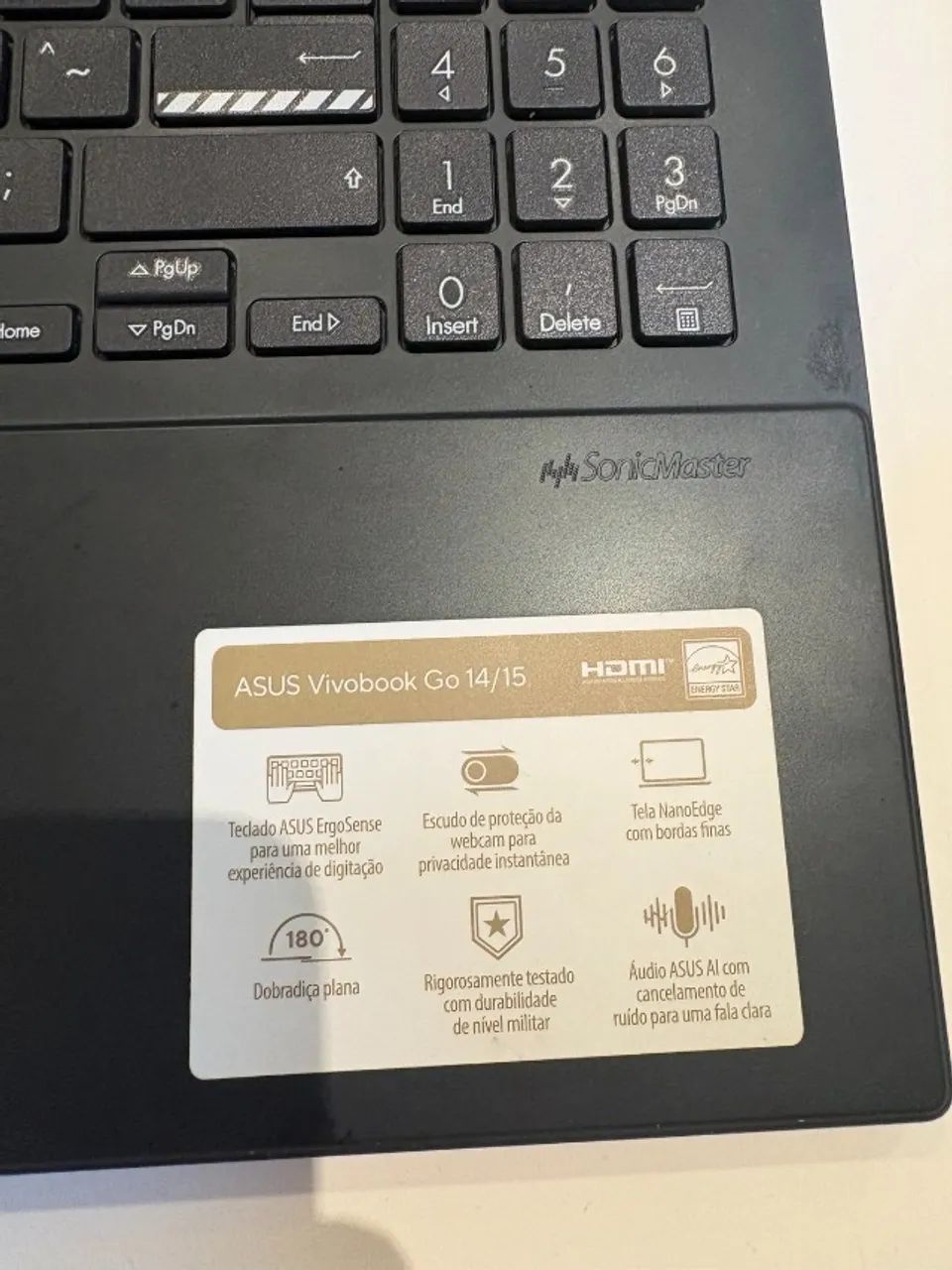Notebook ASUS Vivobook Go Ryzen 5 7000 SSD - Foto 3