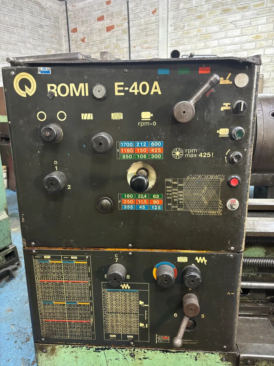 Torno Romi E40