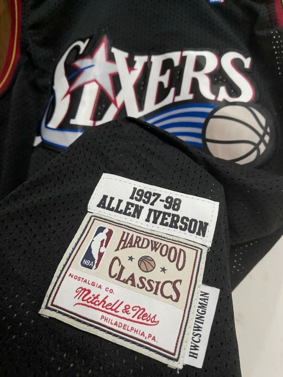 Regata NBA Sixers Mitchell and Ness - Foto 3