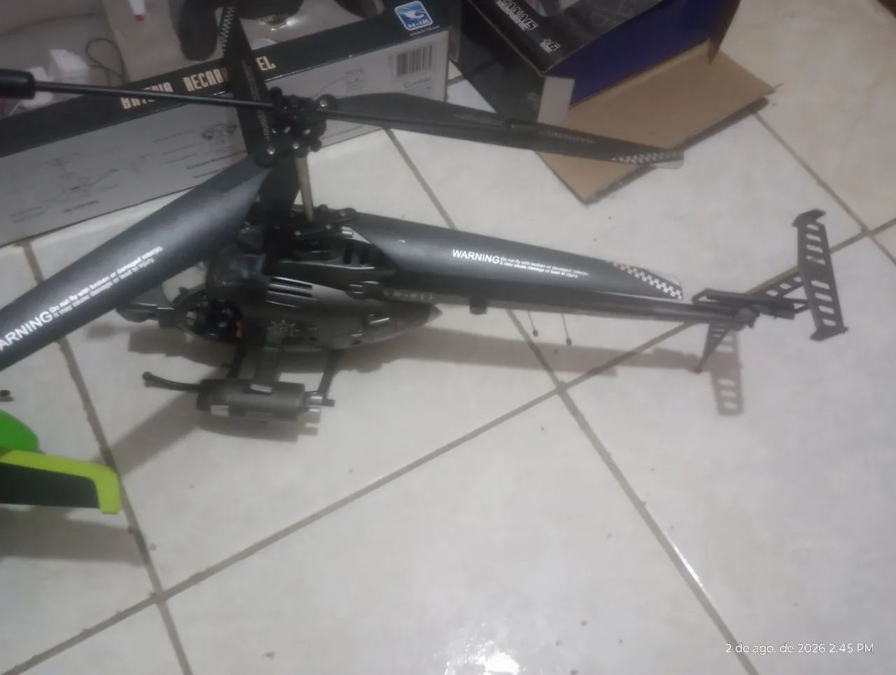 Helicóptero de controle remoto  - Foto 4
