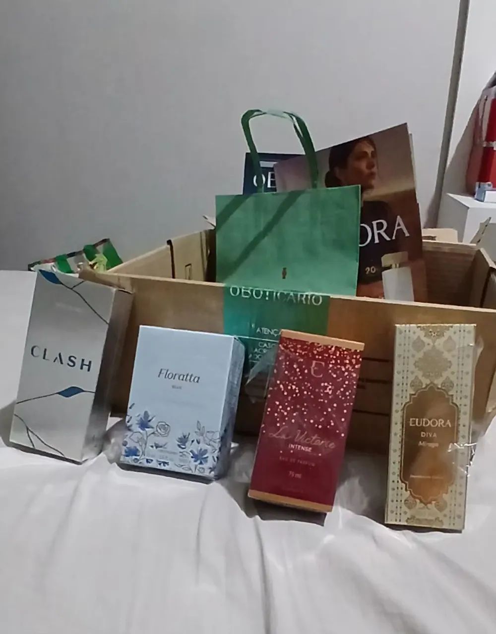 2 Perfumes BOTICÁRIO e  2 EUDORA lacrados