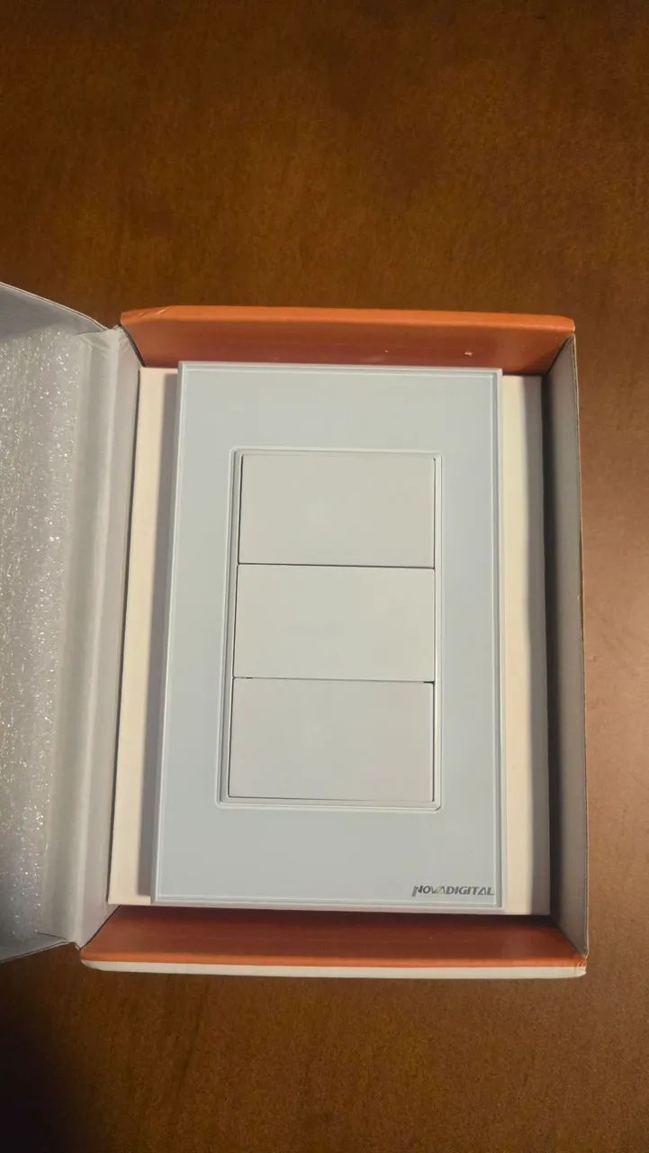 Interruptor de 2 botoes zigbee - Nova Digital nunca usado - Foto 2