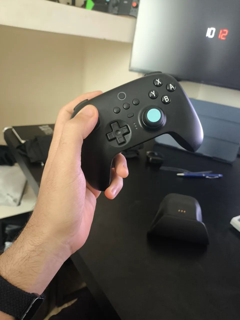 Controle 8BitDo Ultimate, Bluetooth, Preto, 80NA02 - Foto 2