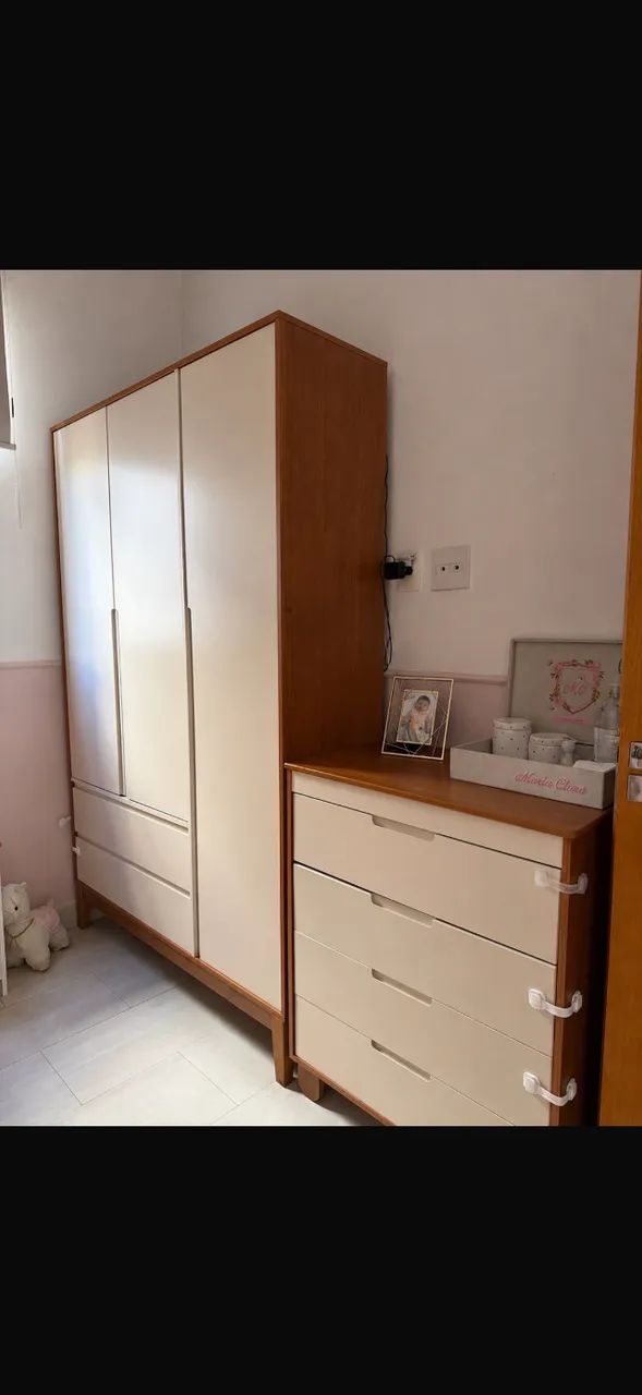 Armário, berço e cômoda  - Foto 4