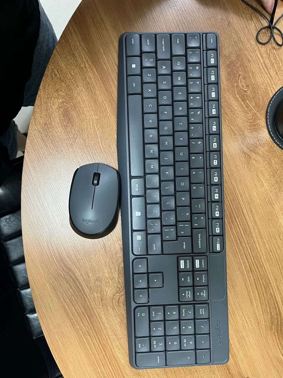 Teclado e Mouse Wireless Logitech