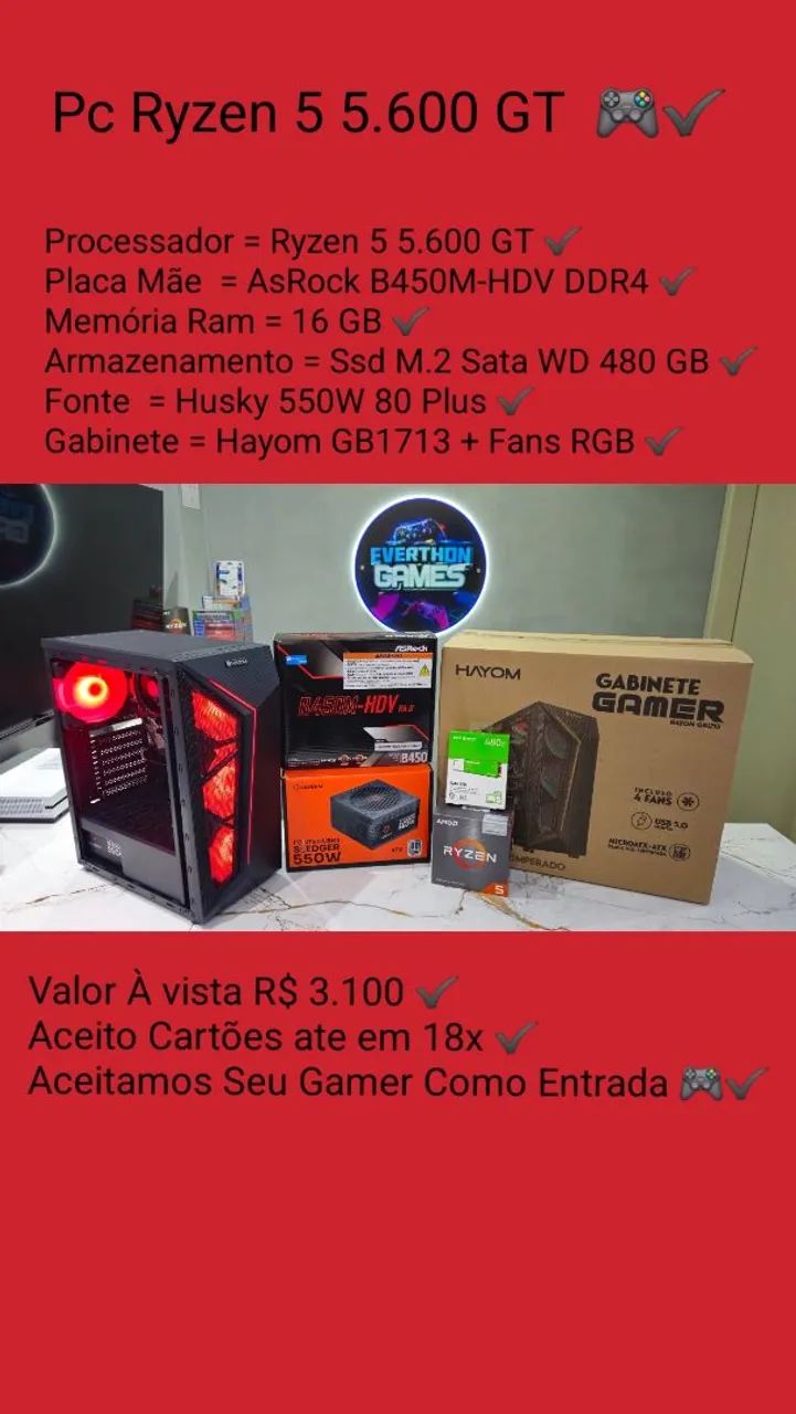 PC Gamer Disponível  - Foto 5